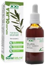 Soria Natural Oljka brezalkoholne kapljice XXI, 50 ml