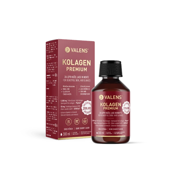 Valens Kolagen Premium višnja, 300 ml