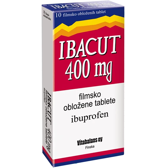 Ibacut 400 mg Vitabalans, 10 filmsko obložene tablete