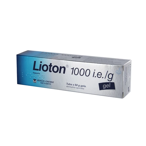 Lioton 1000 i.e./g gel, 50 g