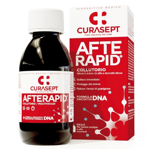 Curasept Afterapid+, usta voda, 125 ml