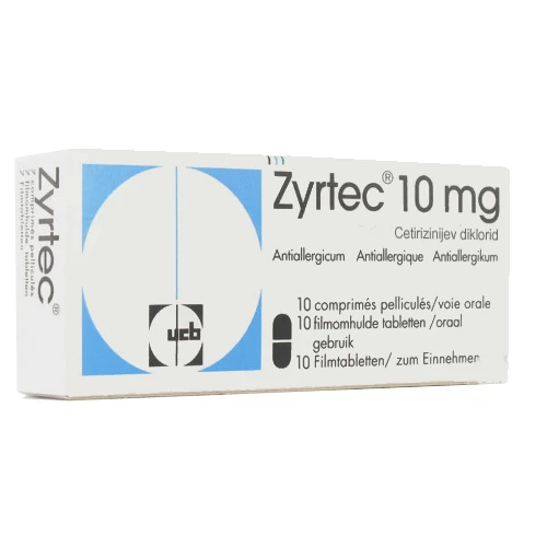 Zyrtec 10 mg filmsko obložene tablete, 10 tablet