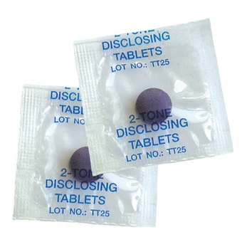 Curaprox Plaquefinder PCA 222, tablete za razkrivanje zobnih oblog, 20 tablet