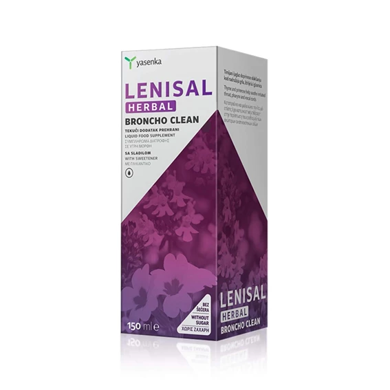 Yasenka Lenisal sirup Broncho clean, 150 ml
