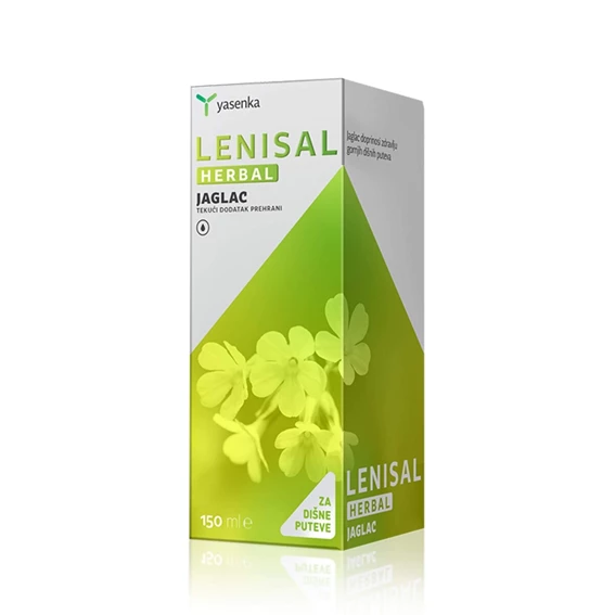 Yasenka Lenisal sirup jeglič, 150 ml
