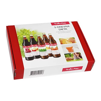 Dr. Steinberger 5-dnevna prečiščevalna dieta s sokovi, 5 x 750 ml