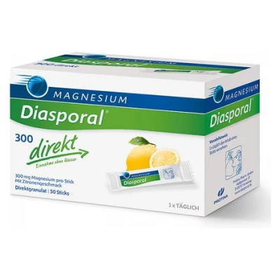 Magnesium-Diasporal 300 mg Direkt, 50 vrečic
