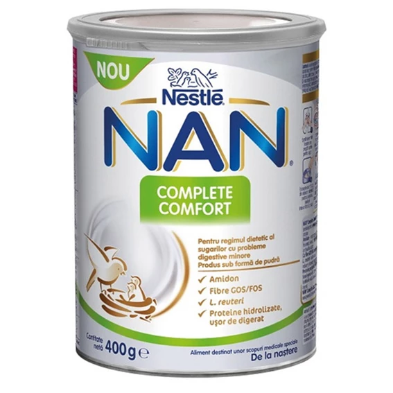 NAN Complete Comfort, dietno živilo za uravnavanje prebavnih motenj, 400 g