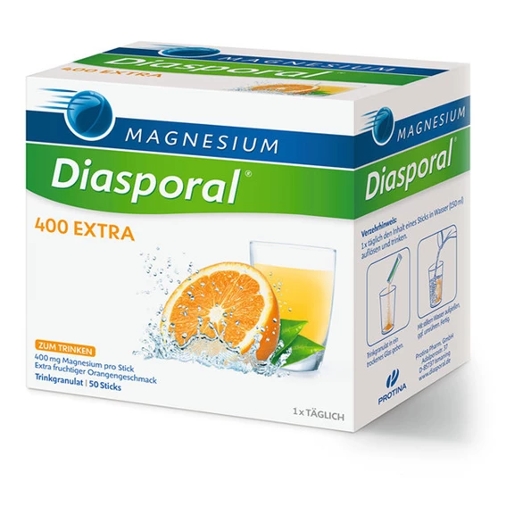 Magnesium-Diasporal 400 mg Extra, 50 vrečic