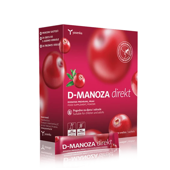 Yasenka D-manoza Direkt vrečice, 20 vrečic