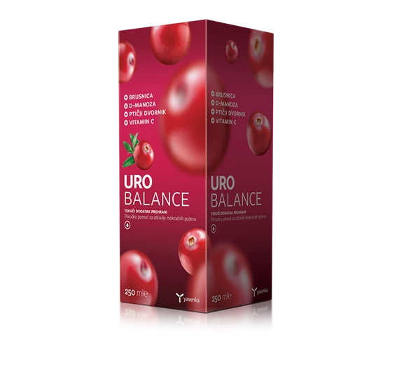 Yasenka Uro Balance tekočina, 250 ml