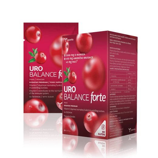 Yasenka Uro Balance Forte prah, 10 vrečic