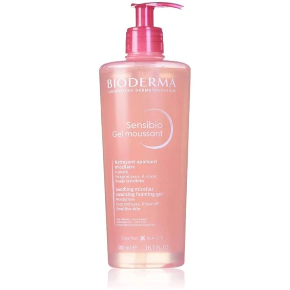 Bioderma Sensibio Gel Moussant nežen čistilni gel za obraz in oči, 500 ml