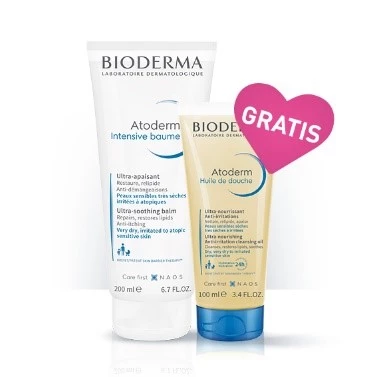 Bioderma Atoderm Intensive balzam 200 ml + Olje za tuširanje 100 ml