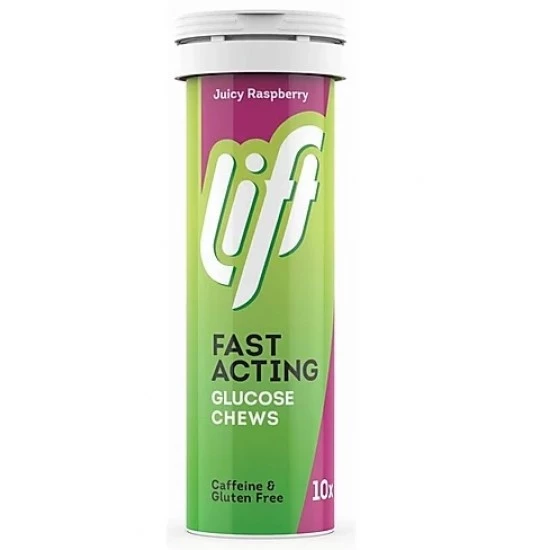 Lift fast acting glukozne tablete MALINA, 10 tablet po 4 g