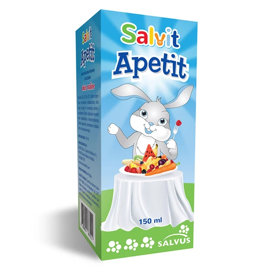Salvit Apetit tekočina z okusom maline, 150 ml