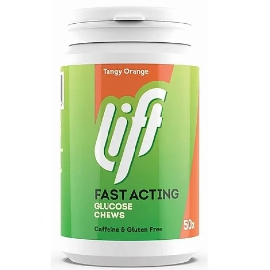 Lift fast acting glukozne tablete POMARANČA, 50 tablet po 4 g