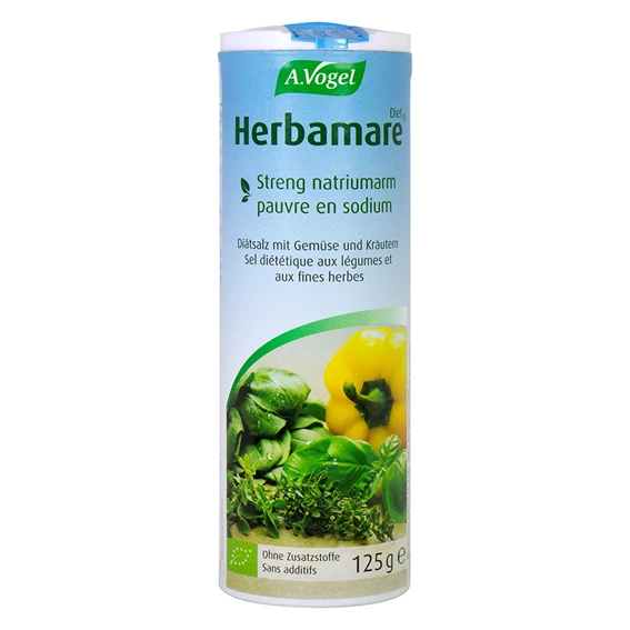 Herbamare Diet, zeliščna morska sol, 125 g