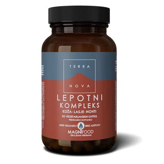 Terranova Lepotni kompleks koža-lasje-nohti, 100 kapsul