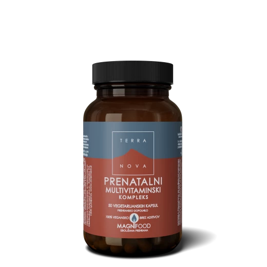 Terranova Prenatalni multivitaminski kompleks, 100 kapsul