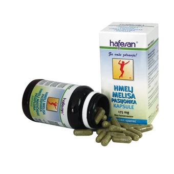 Hafesan Hmelj + Melisa + Pasijonka kapsule, 60 kapsul