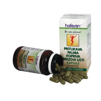 Hafesan Palmeto + Kopriva + Brezovi listi + Bučno seme, 60 kapsule