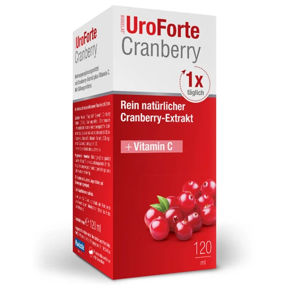 UroForte Biogelat Cranberry raztopina, 120 ml