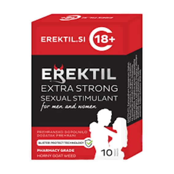 Erektil VonPharma Extra Strong, 10 kapsul