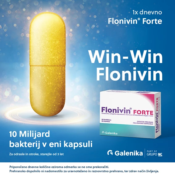 Flonivin Forte Galenika, 30 kapsul