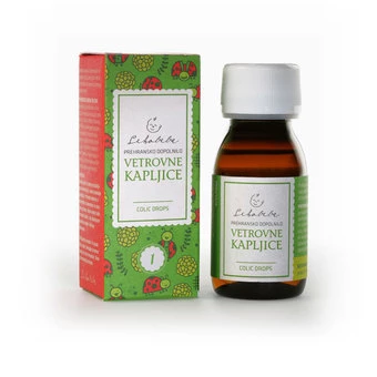 Lekobeba Vetrovne kapljice, 70 g