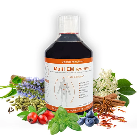 Multi EM ferment večstopenjsko fermentiran napitek, 500 ml