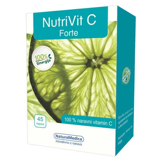 NutriVit C Forte kapsule, 45 kapsul
