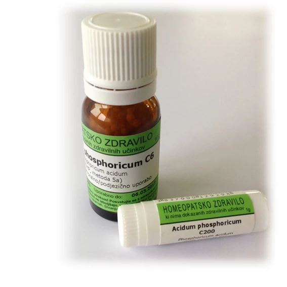 Acidum phosphoricum C30 homeopatske kroglice, 10 g