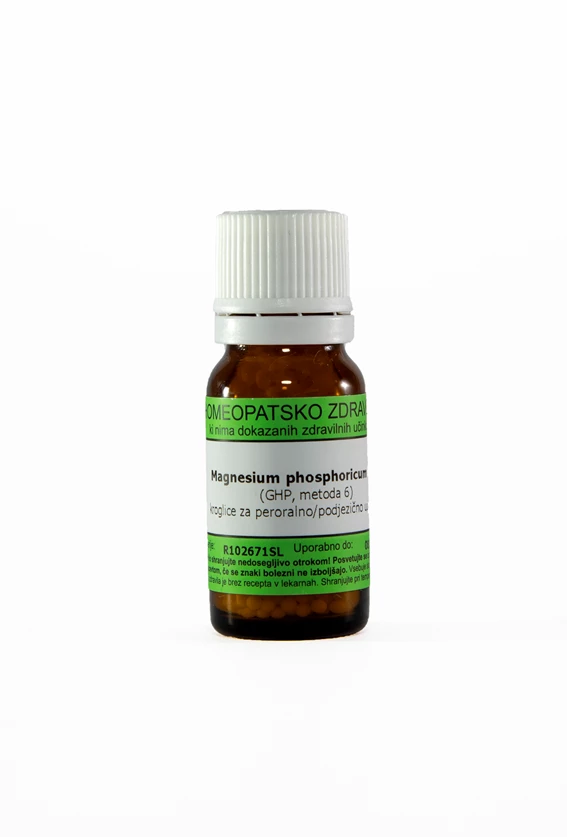 Magnesium phosphoricum C30 homeopatske kroglice, 10 g