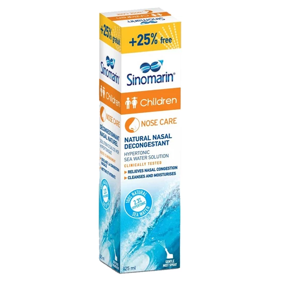 Sinomarin® Otroci, izotonično pršilo, 100 ml + 25ml gratis