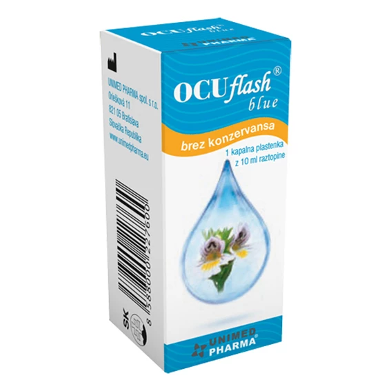 OCUflash Blue, kapljice za oko 10 ml