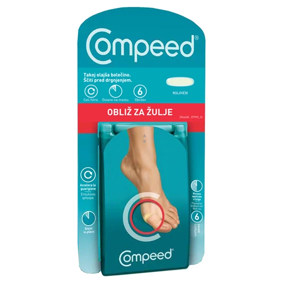 Compeed, obliži za žulje - mali 6 obližev