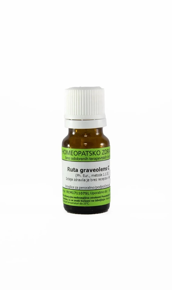 Ruta graveolens C30 homeopatske kroglice, 10 g
