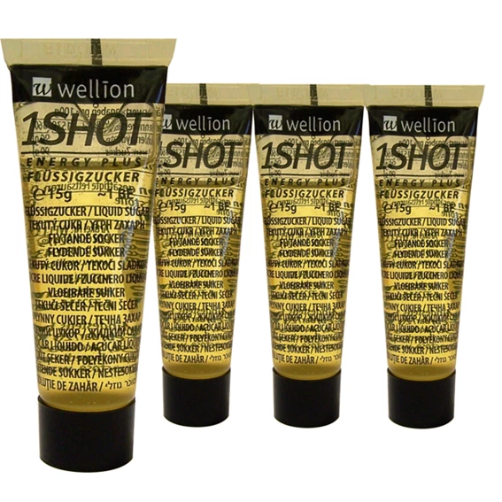 Wellion 1SHOT invertni sladkorni sirup (3 x 15 g)
