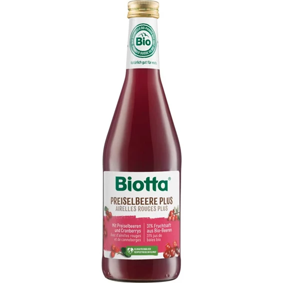 Biotta Brusnica Plus sok, 500 ml