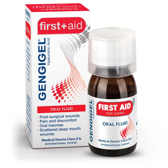 Gengigel first aid, raztopina za celjenje ran v ustih 50 ml