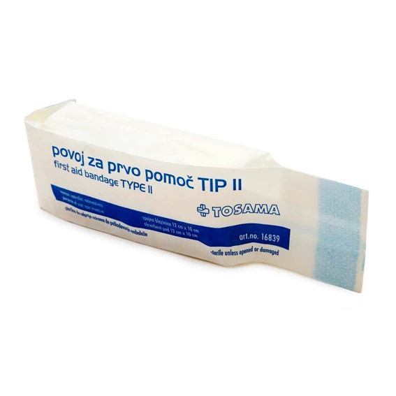 Povoj za prvo pomoč - tip II 1 povoj