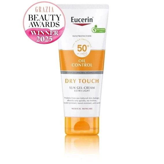 Eucerin Sun Oil Control Dry Touch kremni gel za zaščito pred soncem ZF 50+, 200 ml
