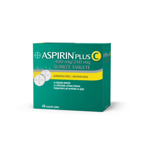 Aspirin plus C 400 mg/240 mg, 40 šumečih tablet