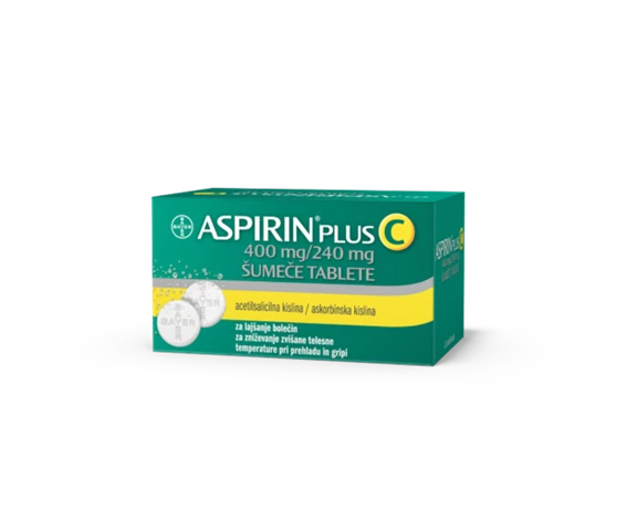 Aspirin plus C 400 mg/240 mg, 20 šumečih tablet