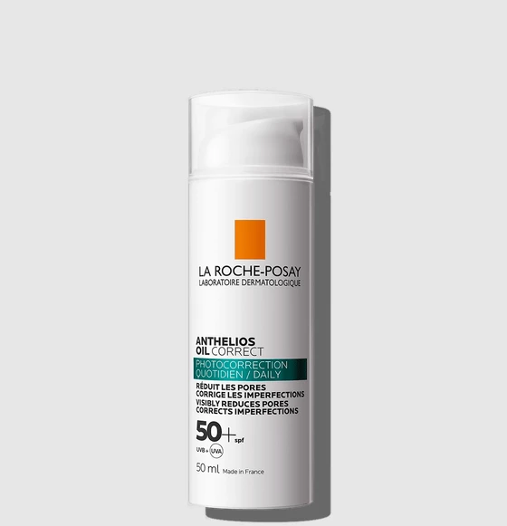 LRP Anthelios Oil Correct gel krema SPF 50+, 50 ml