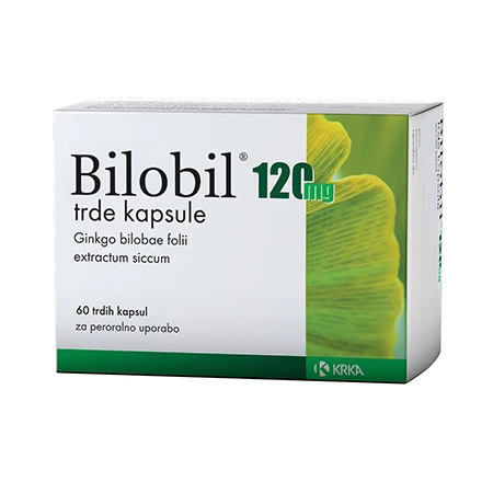 Bilobil 120 mg, 60 trdih kapsul