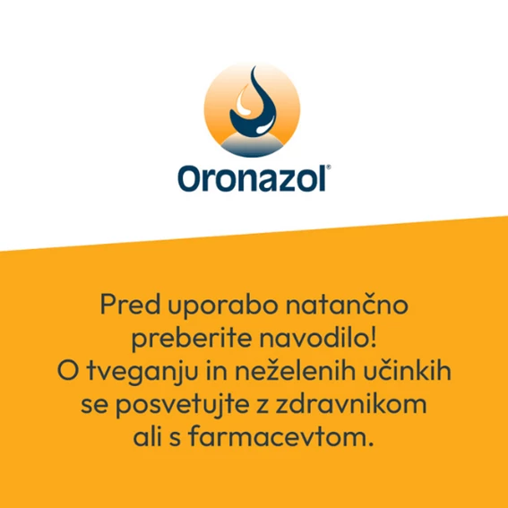 Oronazol 20 mg/g, zdravilni šampon, 100 ml