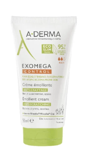 A-Derma Exomega Control emolientna krema, 50 ml