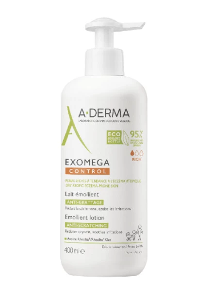 A-Derma Exomega Control emolientni losjon, 400 ml
